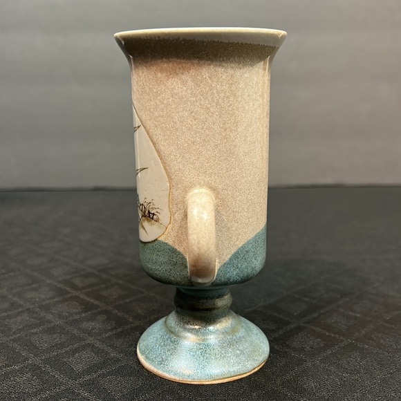 Vintage Otagiri Seagull Irish Coffee Style Pedestal Mug - Picture 3 of 7